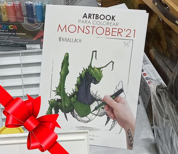 ArtBook para Colorear: Monstober 21